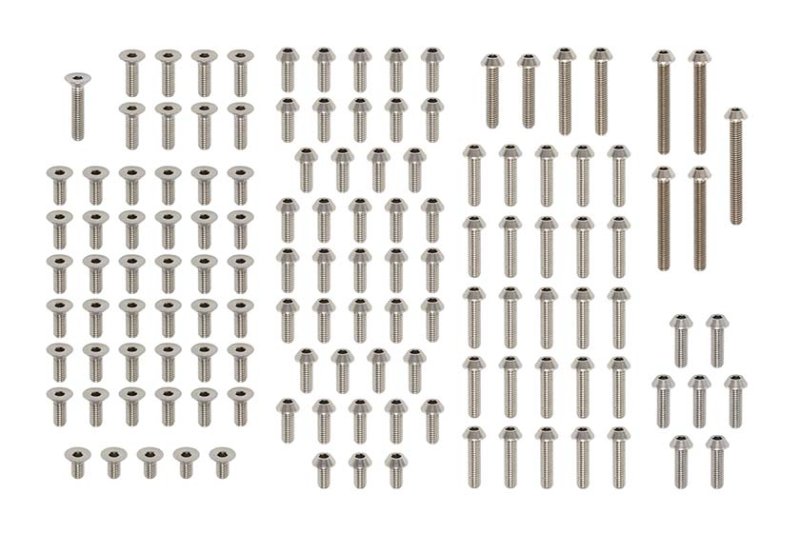 Yokomo RP-087-2A Racing Performer High precision cutting Titanium screw set for YZ-4SF2