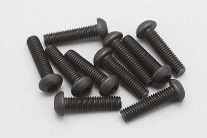 Yokomo ZC-BH312A M3X12 Button Head Socket Screw 10pcs.