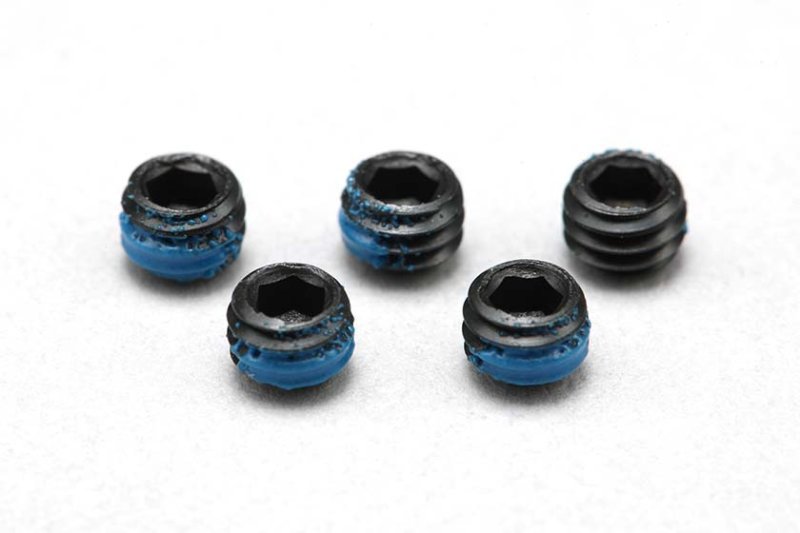 Yokomo ZC-SS43LA M4x3mm Thread lock set screw