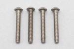 Yokomo ZC-BH322TA M3X22 Titanium Button Head Socket Screw