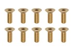 Yokomo RP-042-08BA High precision Brass FH screw M3x8mm