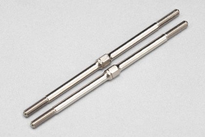 Yokomo SD-TB75NA Hard Steel 75mm Turnbuckle (Nickel)